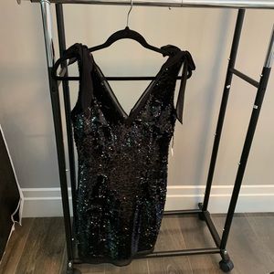 NWT Aidan Mattox sequin cocktail dress